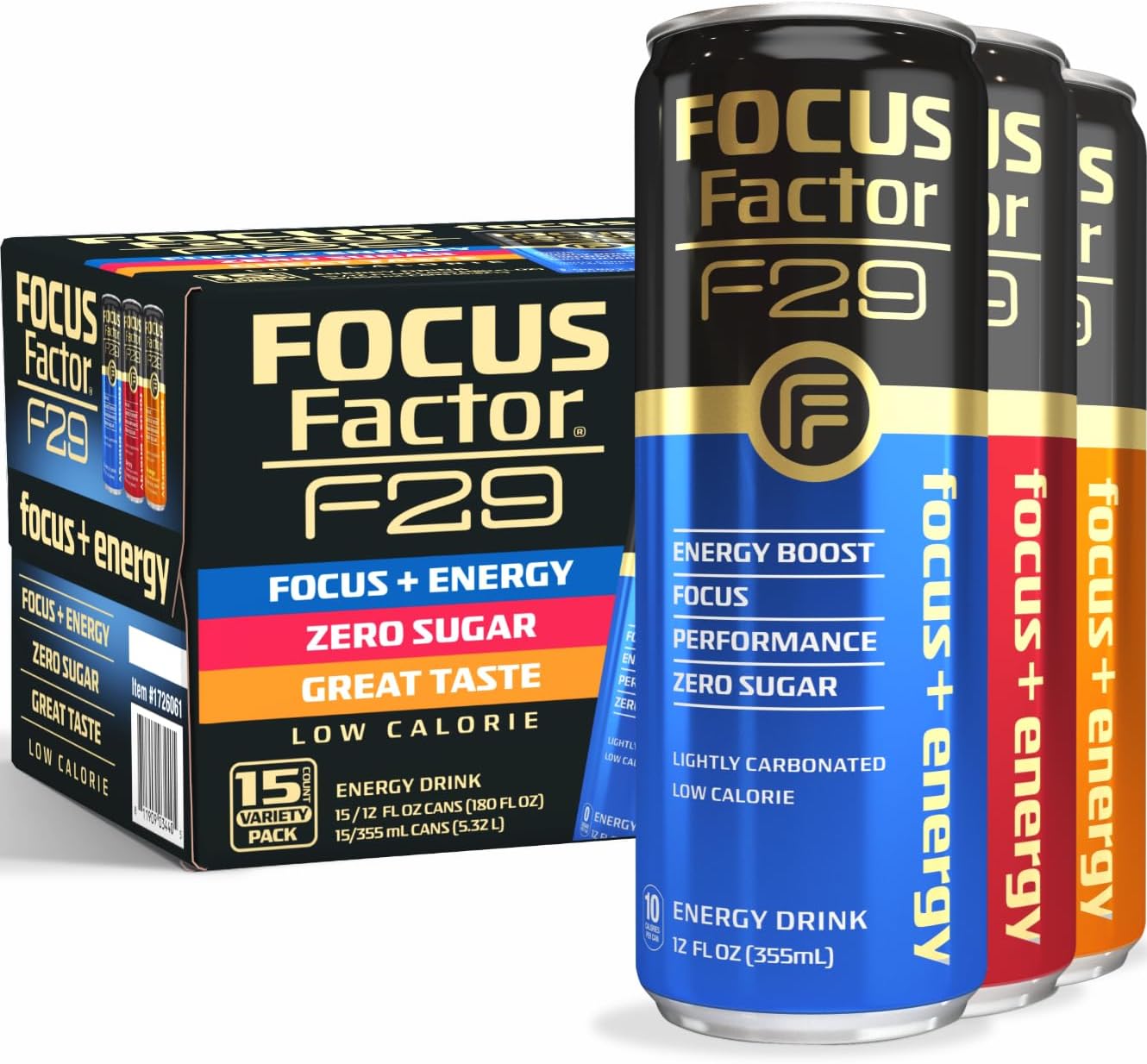FOCUS FACTOR TB 60 BRN/VSN