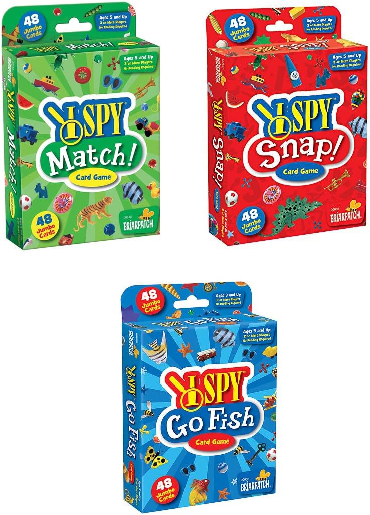 I SPY CARD GAMES ASSORTMENT