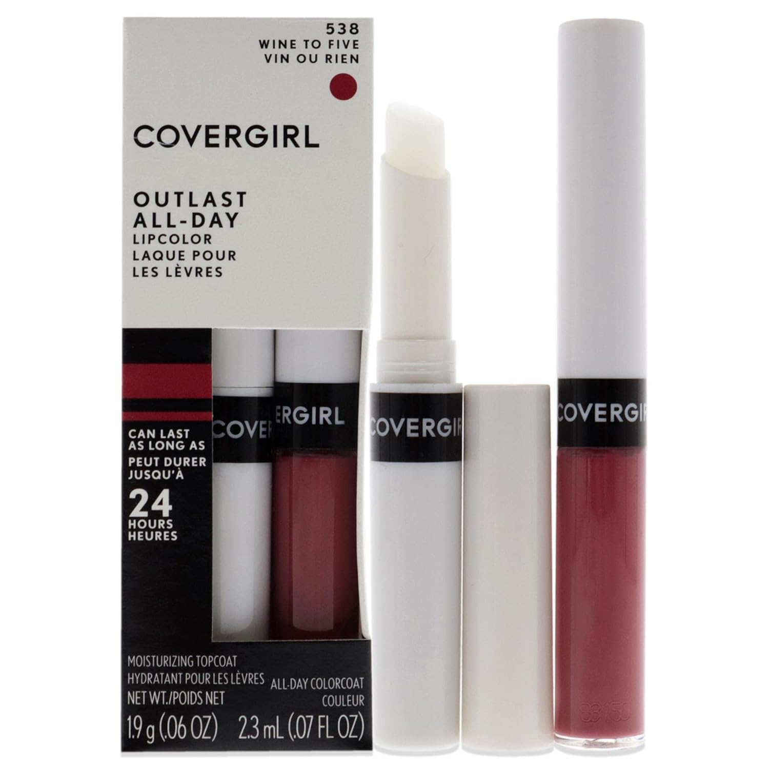 COVERGIRL Outlast All Day Lip Color Custom Reds - 860 Unique Burgundy