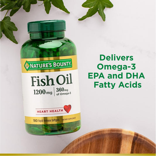 FISH OIL 1200MG EC SGC 60CT NAT BOUNTY