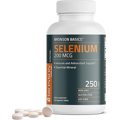 SELENIUM 200MCG TABLET 100CT NAT BOUNTY