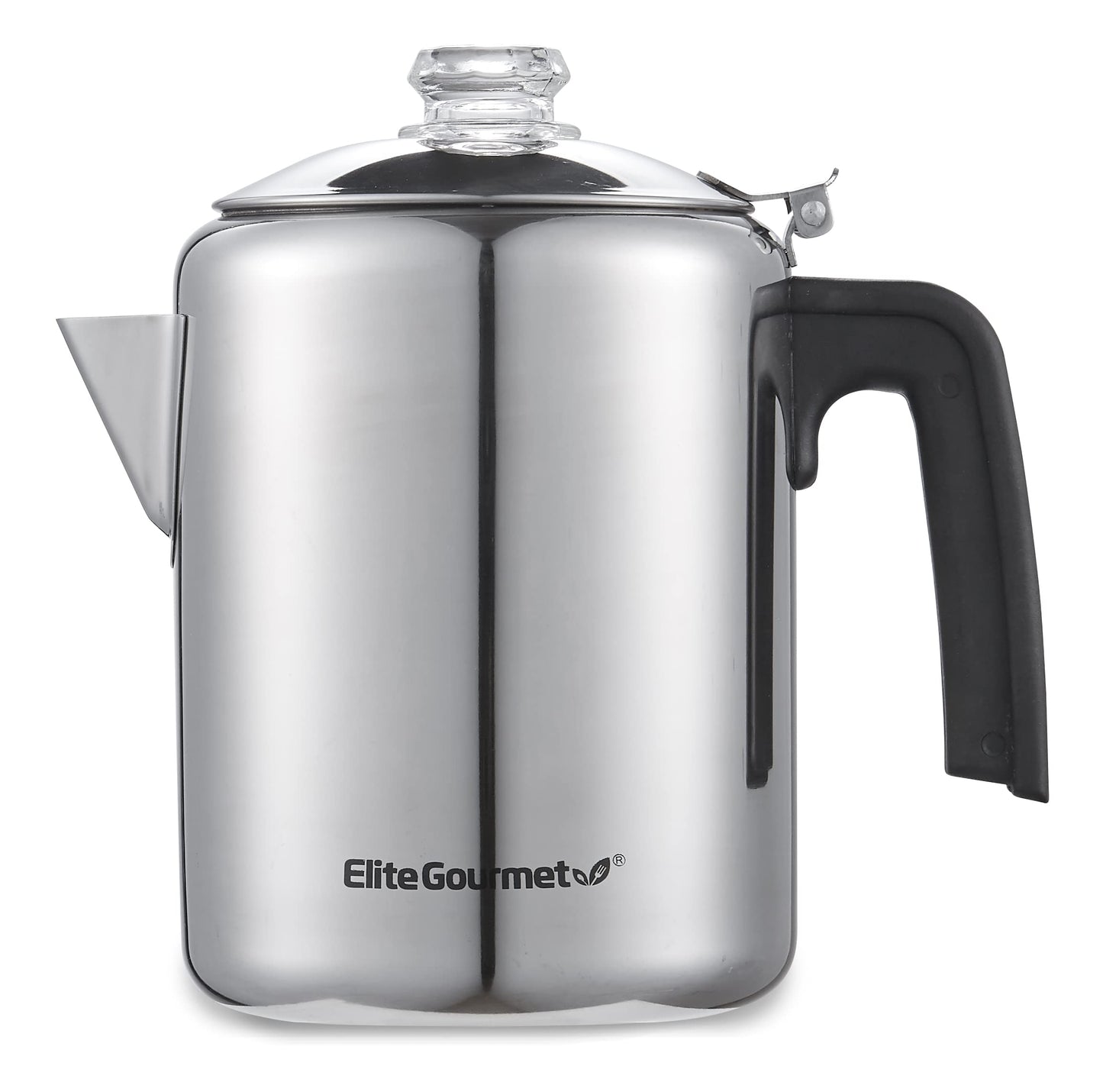 Medelco 8 Cup Glass Stovetop Coffee Percolator