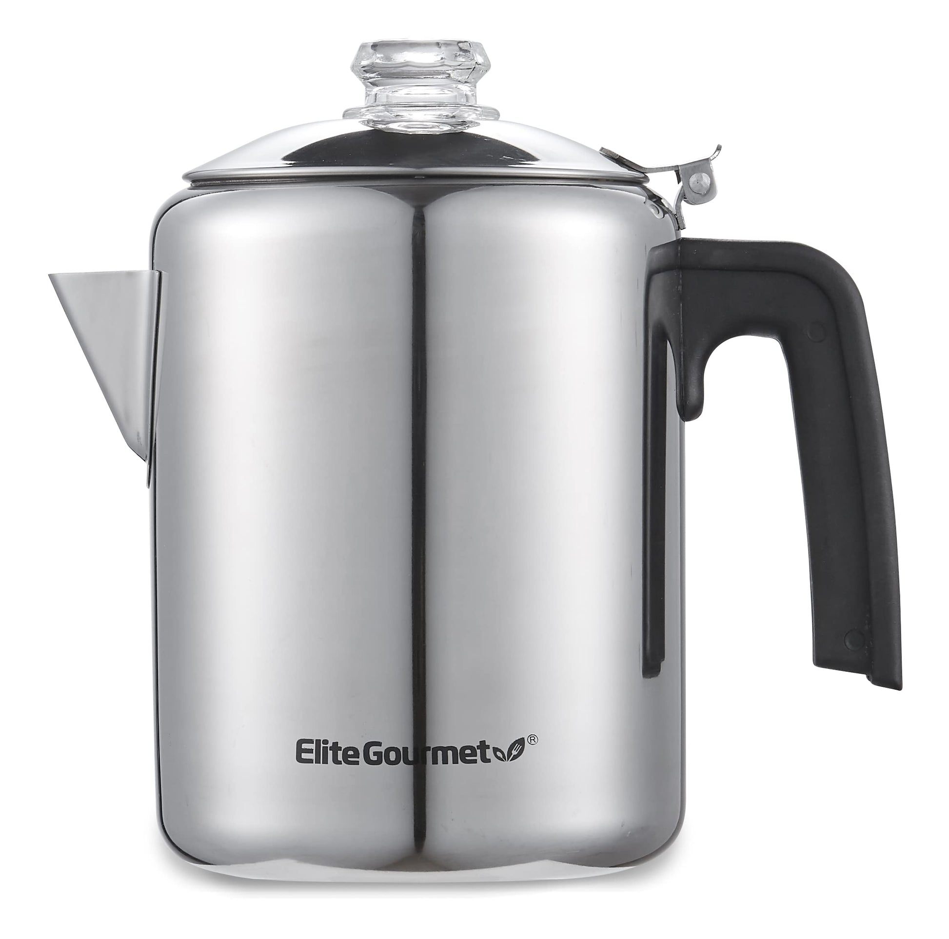 Medelco 8 Cup Glass Stovetop Coffee Percolator