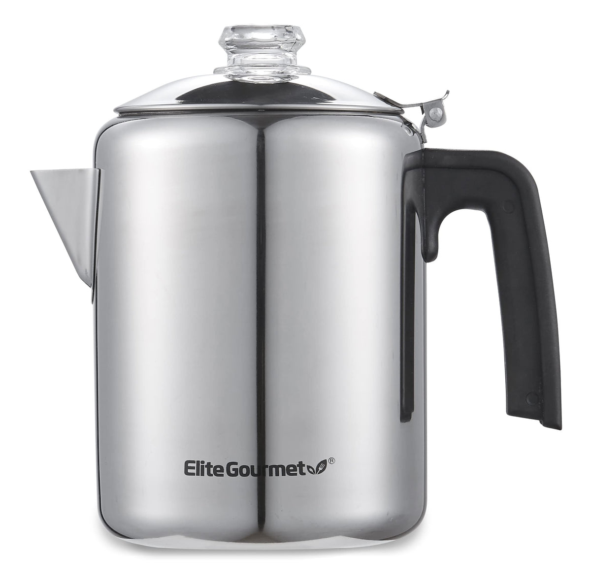 Medelco 8 Cup Glass Stovetop Coffee Percolator