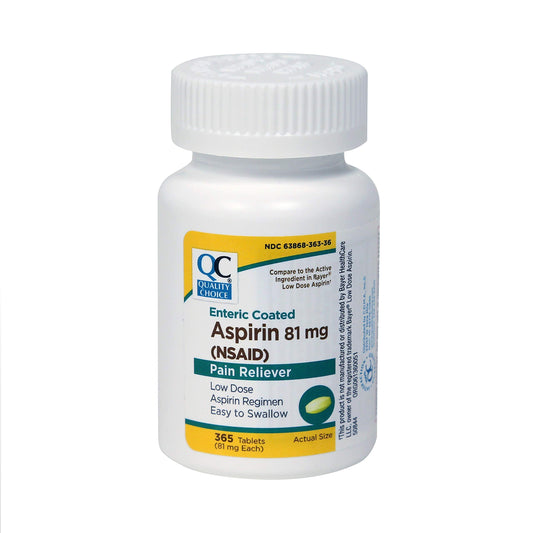 GNP ASPIRIN ENTERIC COATD 81 MG TAB 120