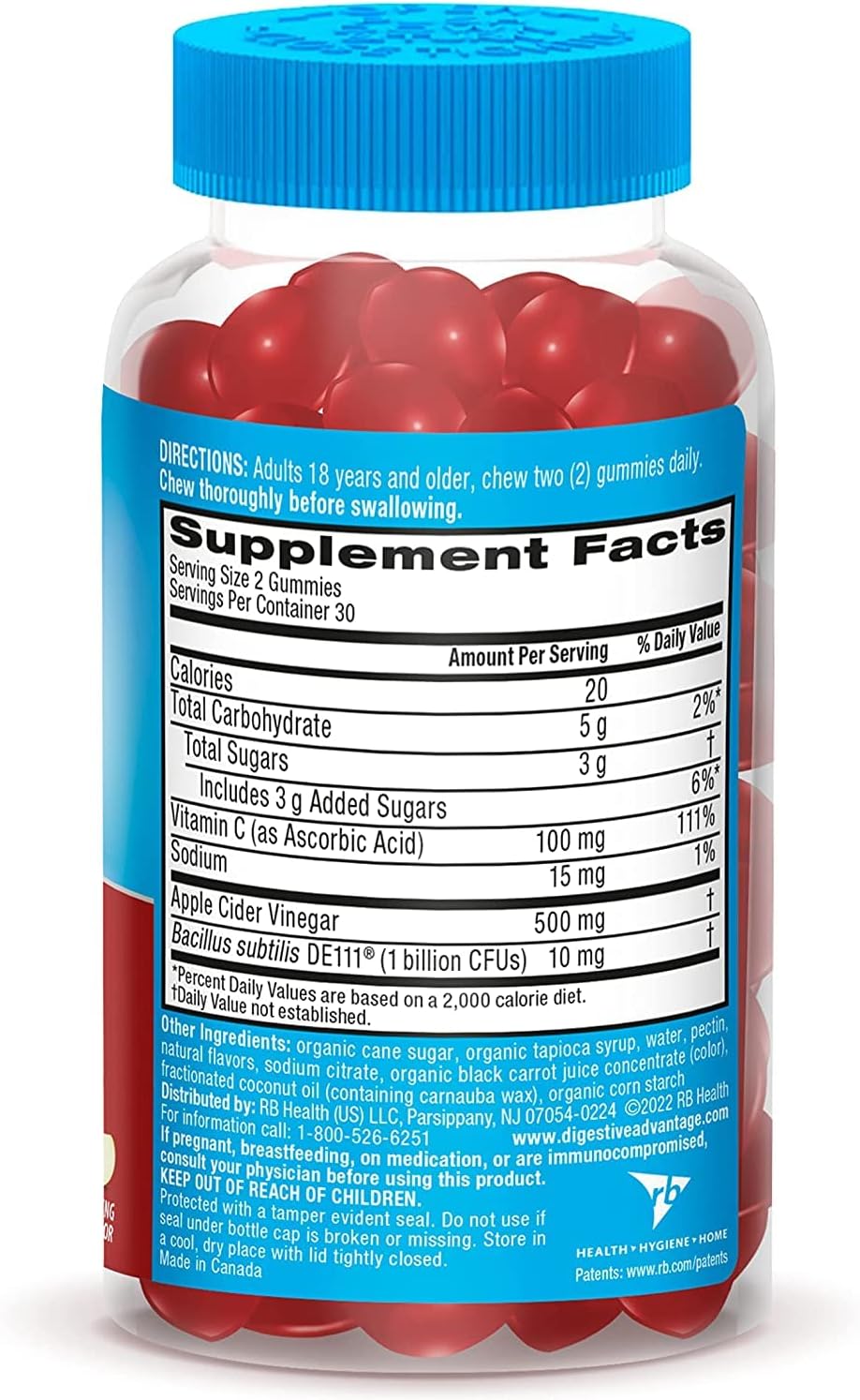 DIGESTIVE ADV IMMUNE PROBIOTIC CPL 30CT
