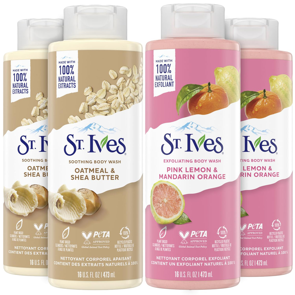 TTS ST IVES LQ 12X3OZ OAT/SBTR