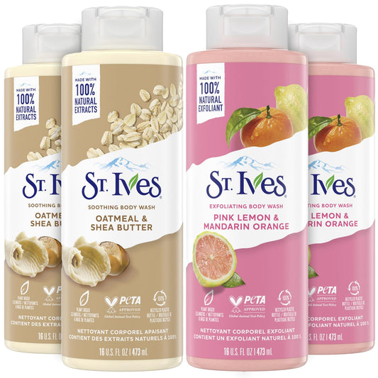 TTS ST IVES LQ 12X3OZ OAT/SBTR