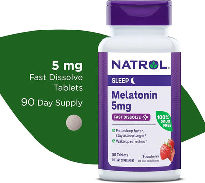 MELATONIN TB 5MG 90 FST DSLV STB