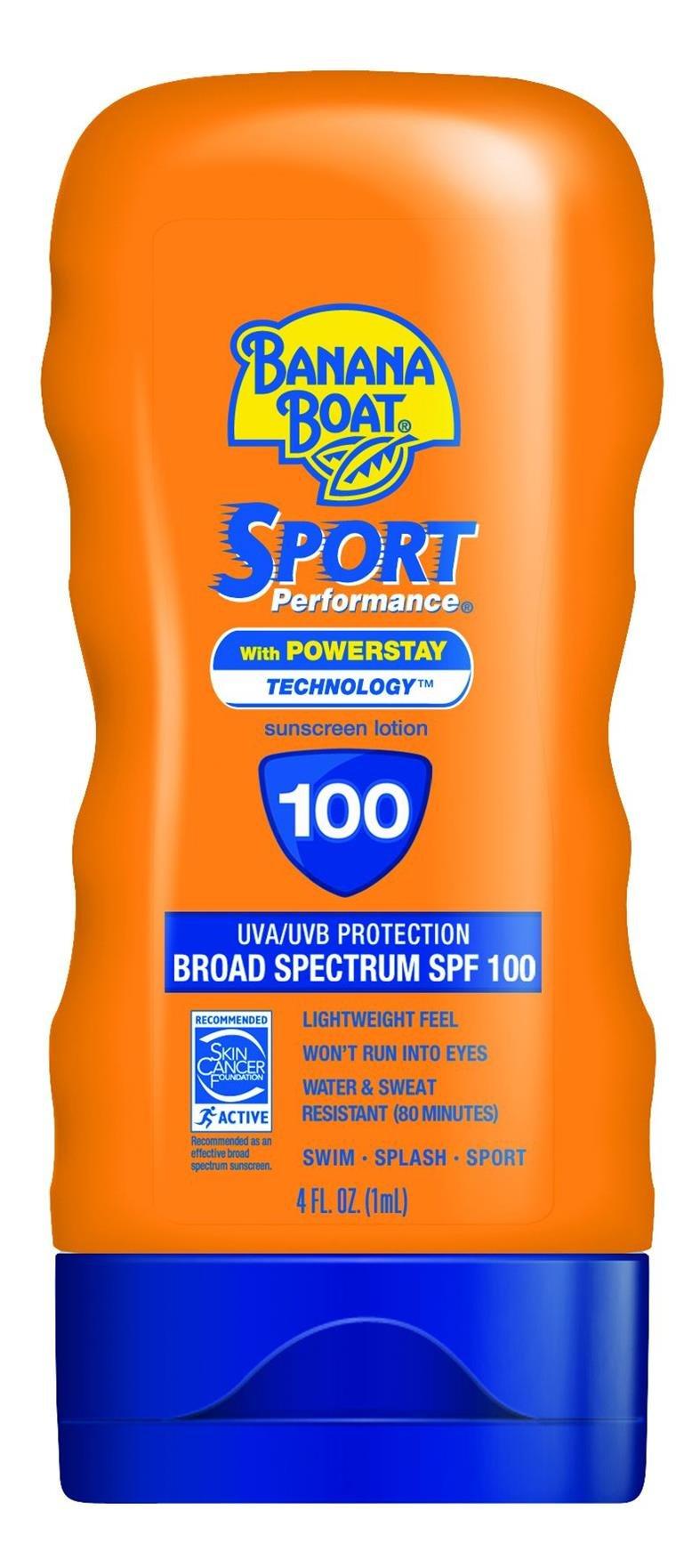 Banana Boat Spf#100 Sport Ultra 4oz Sunscreen Lotion