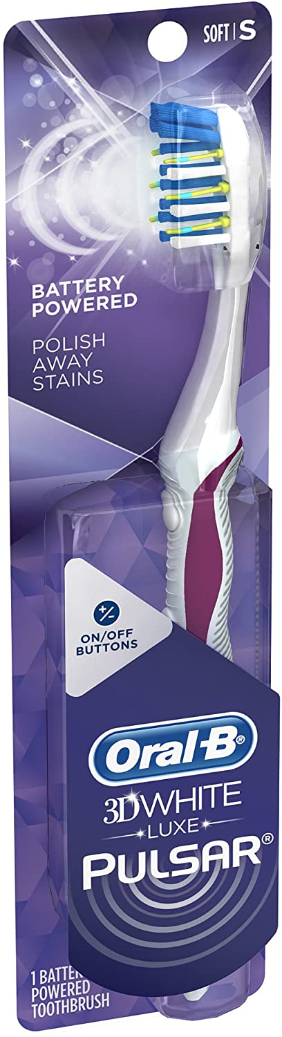 ORAL B TOOTHBRUSH PULSAR 3D WHITE MED