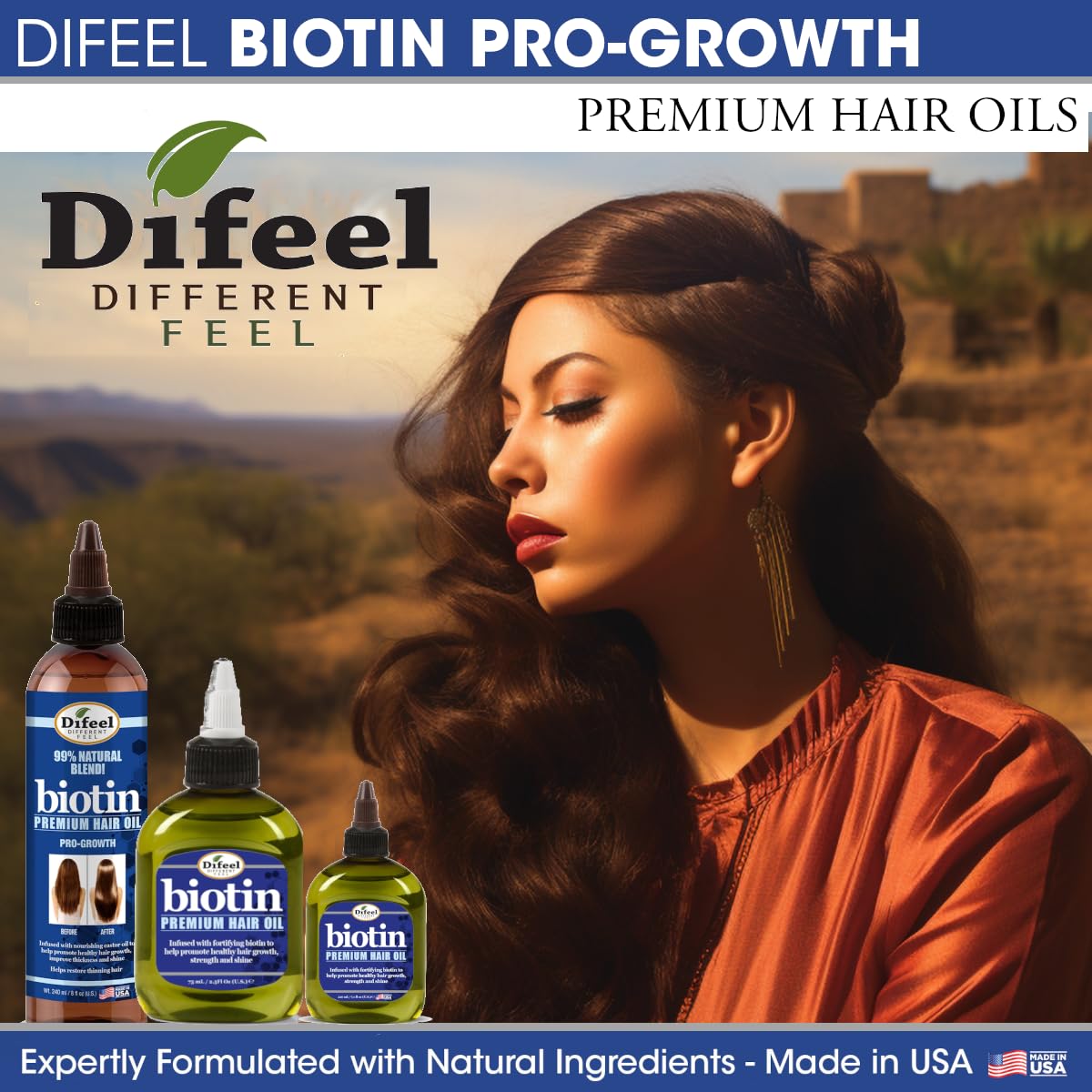 DIFEEL BIOTIN SERUM OIL MIST 8Z
