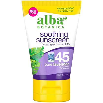 ALBA BOTANICA DSP,SUNSCREEN NATURAL