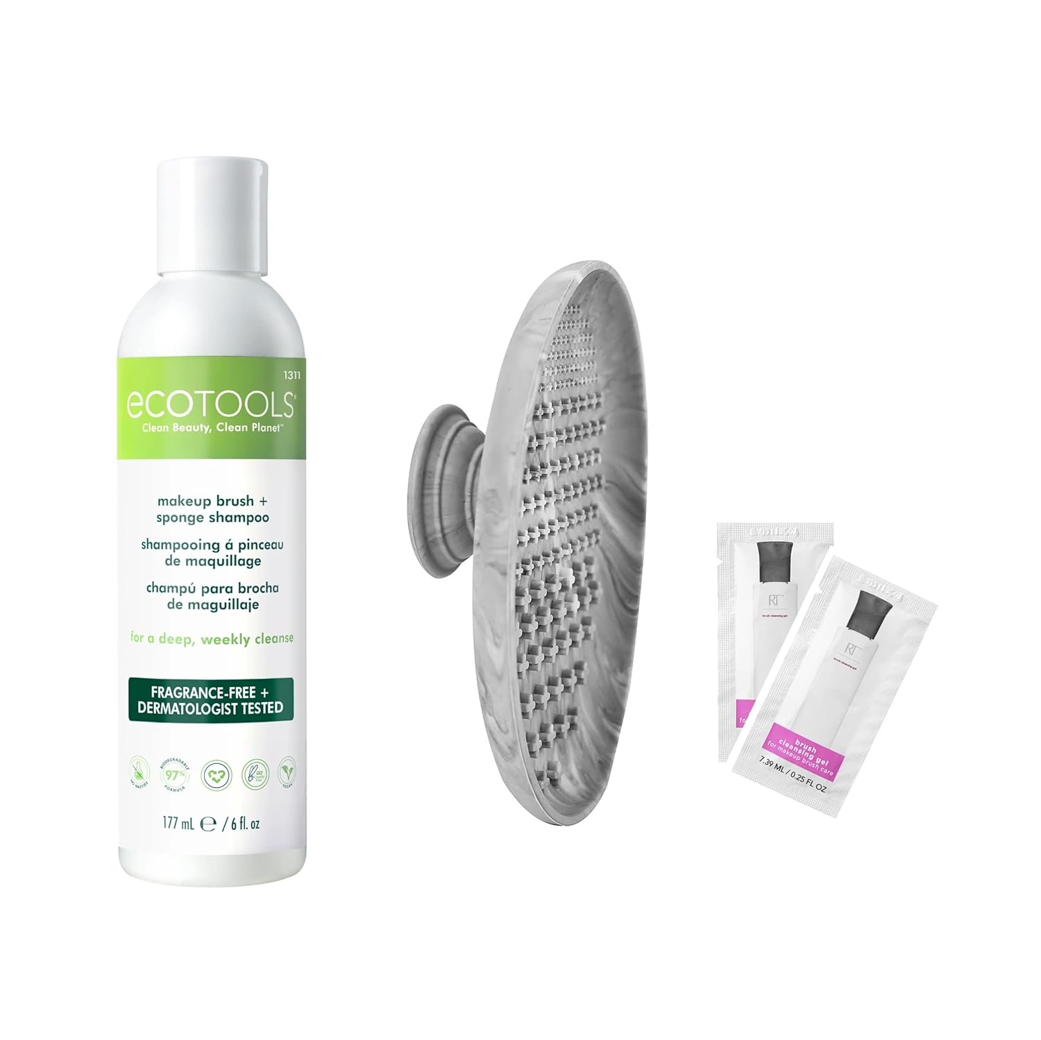 EcoTools Daily Makeup Brush Cleaner Spray, 3 oz