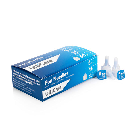 ULTICARE PEN NEEDLE 4MM 32G 50CT
