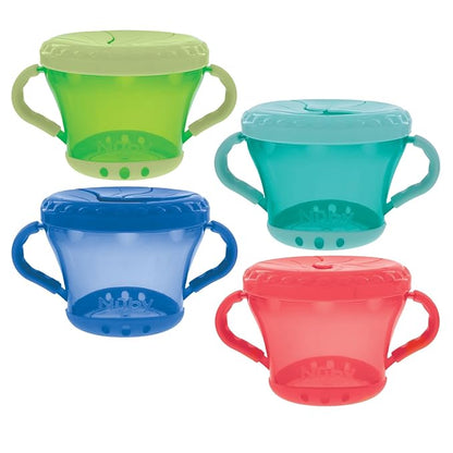 Nuby 2-Pack Snack Keepers - Colors May Vary
