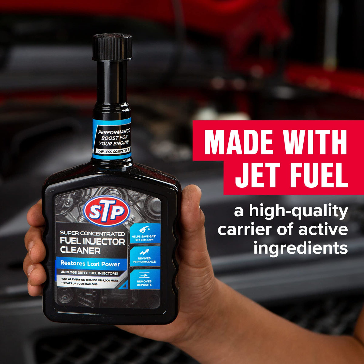 STP Super Concentrated Fuel Injector Cleaner, 5.25 oz