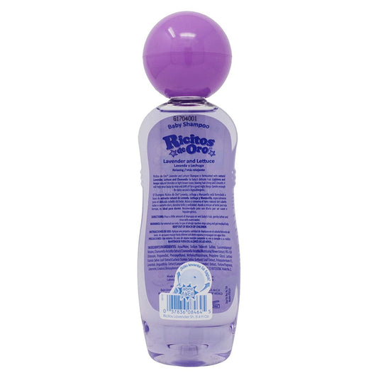 Ricitos De Oro Baby Shampoo Lavender & Lettuce 8.4oz
