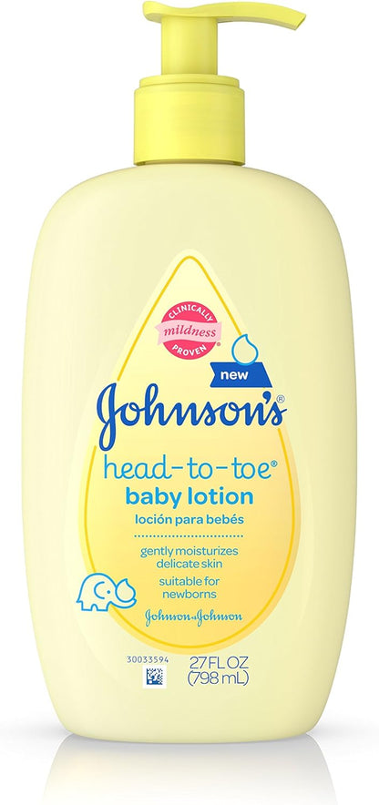JOHNSONS BABY HD/TOE LT 27.1OZ