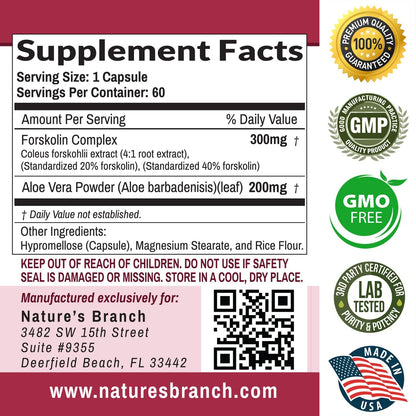 NATURE'S WAY FORSKOHLII STANDARDIZED