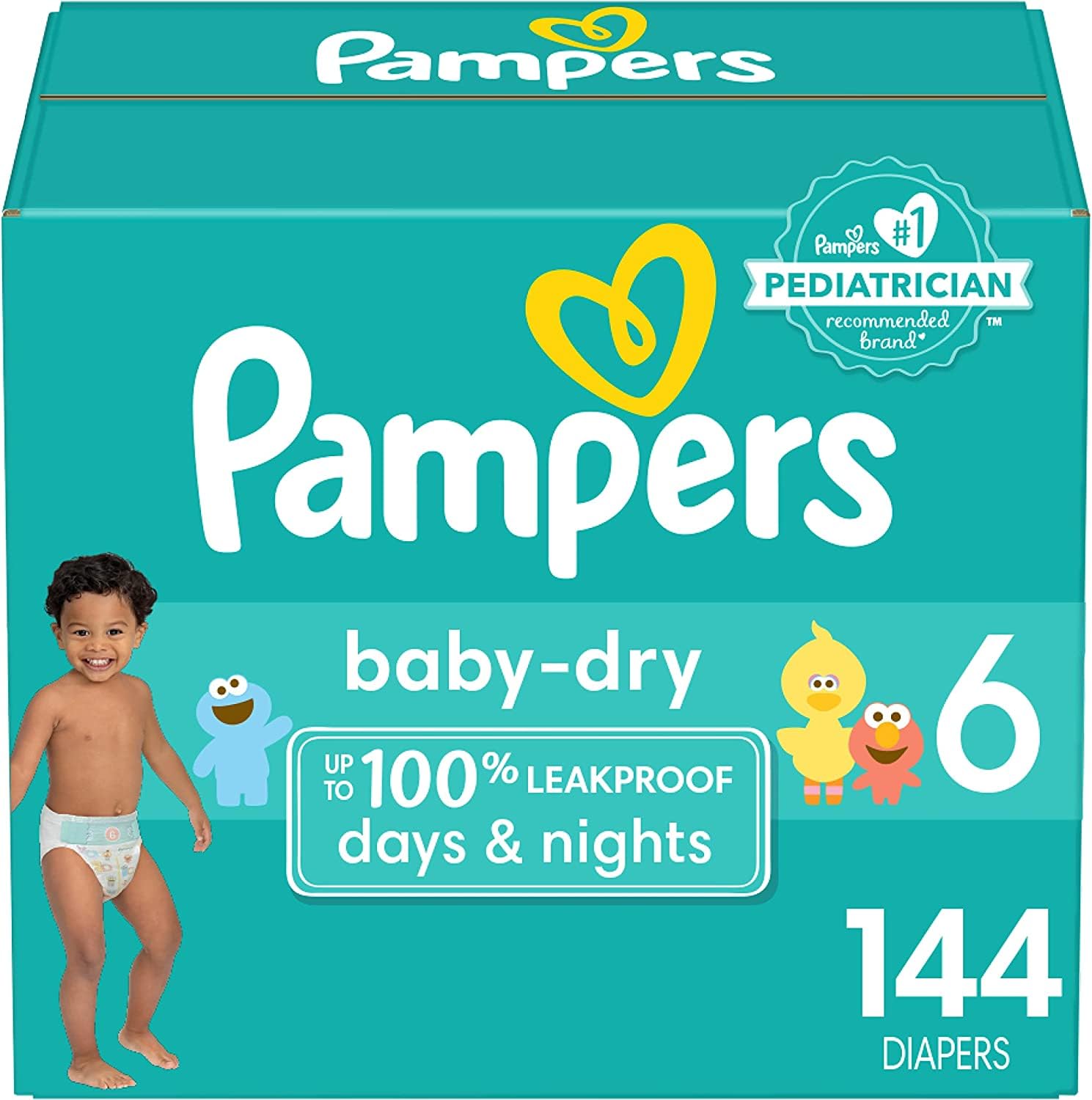 PAMPERS BABY DRY BF 4X21JUMBO S6