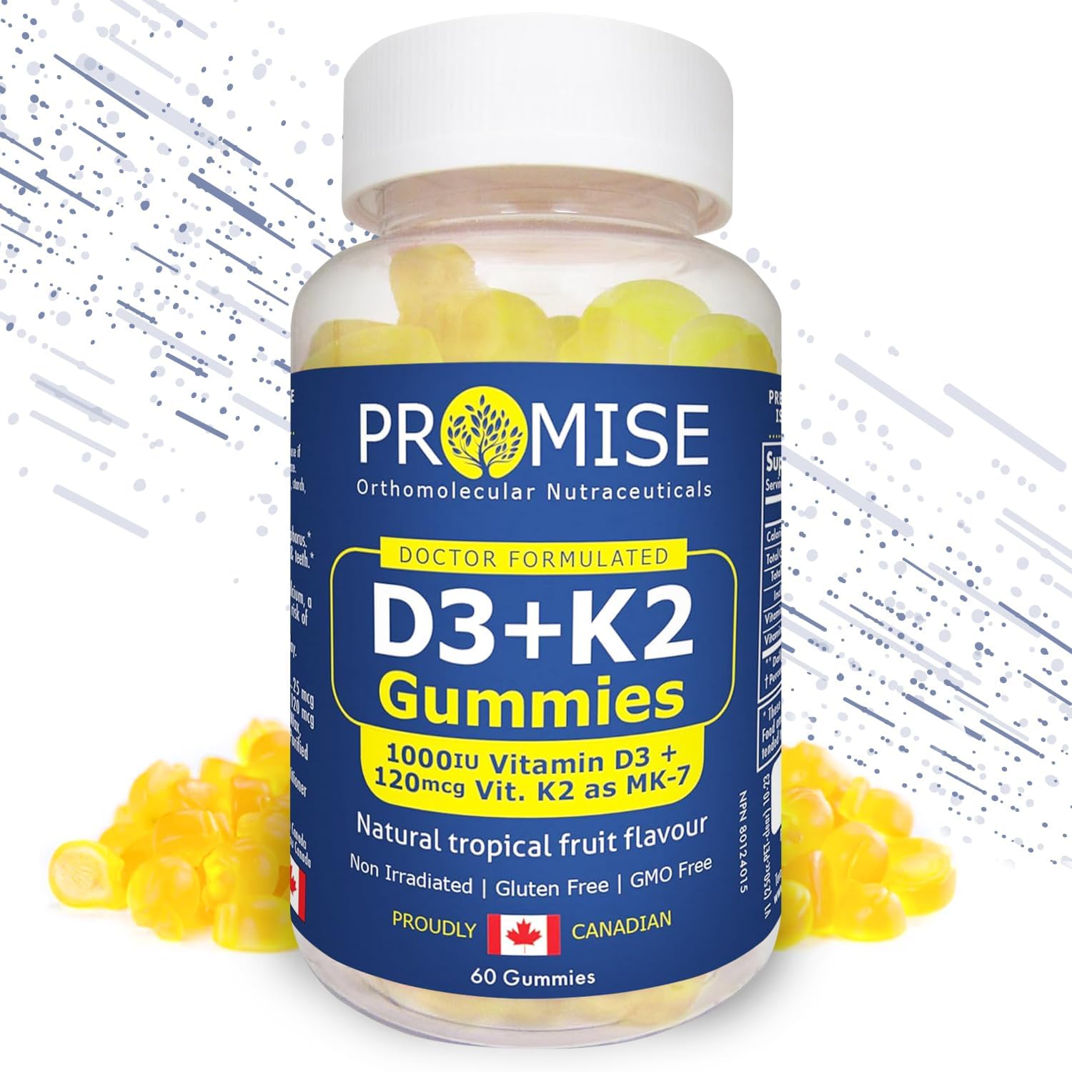 SUPP,VITAMIN D3+K2,GUMMY