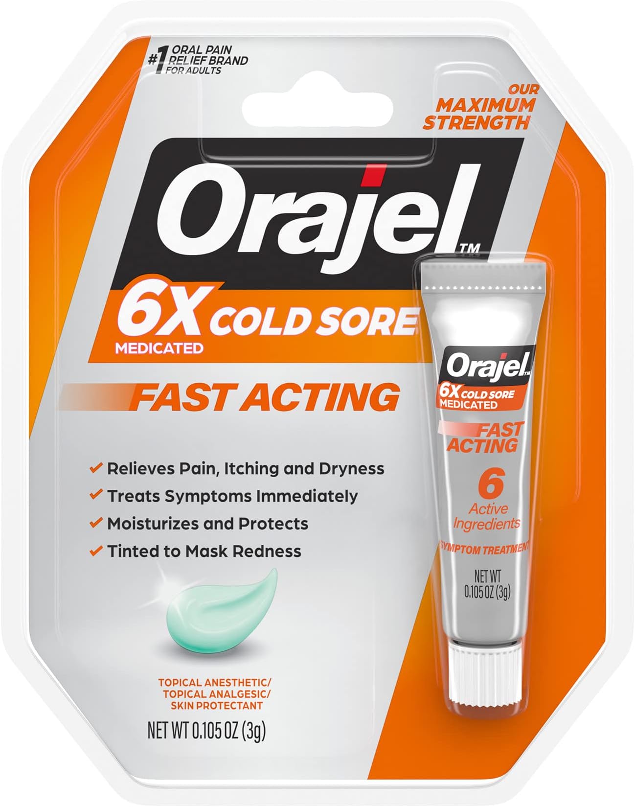 RELEEV COLD SORE SL 0.13% 6ML