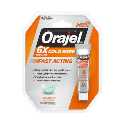 ORAJEL COLD SORE CR 3GM