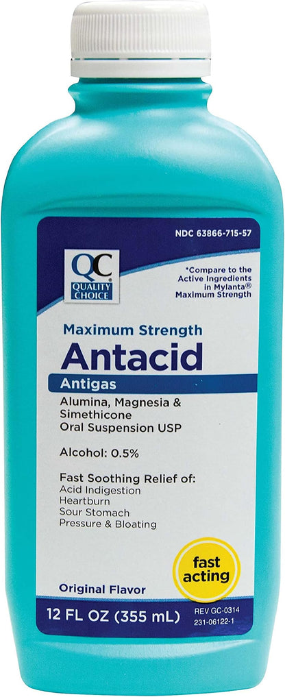 GNP ANTACID MAX STRGTH ORIG LIQ 12OZ