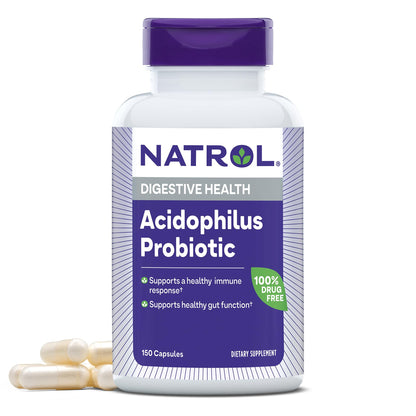 NATROL ACIDOPHILUS,100MG
