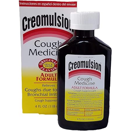 CREOMULSION ADULT COUGH SYR FORMULA 4 OZ