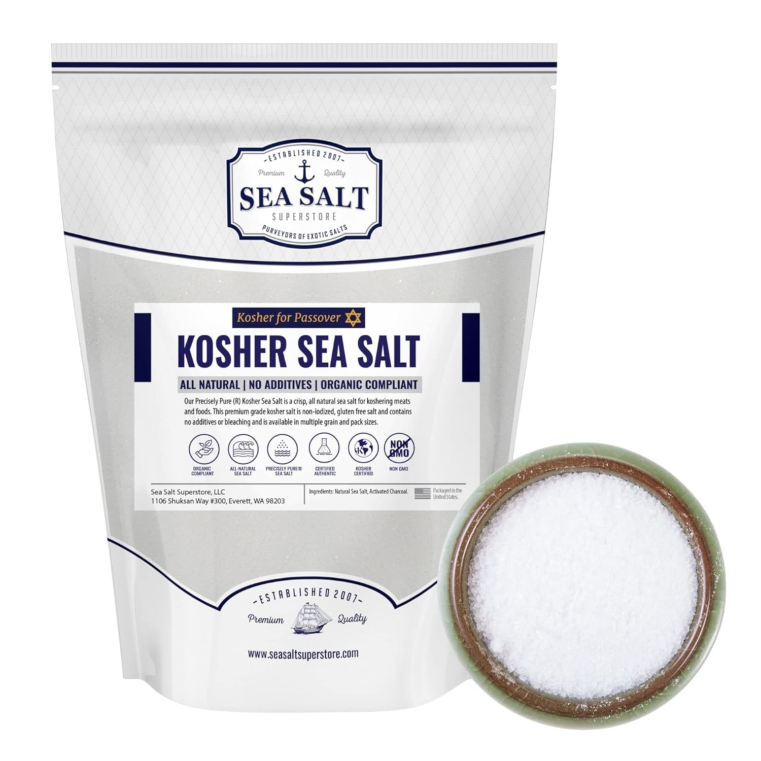 SEA SALT,KOSHER,POUCH