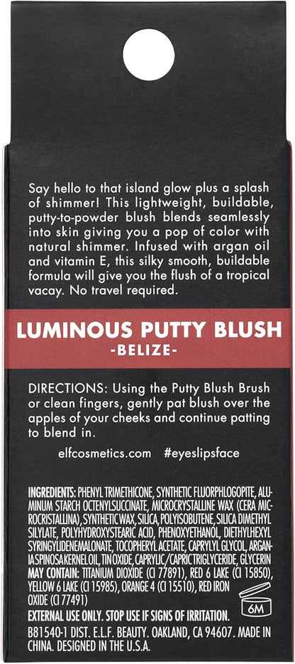 e.l.f. Cosmetics Luminous Putty Blush in Belize