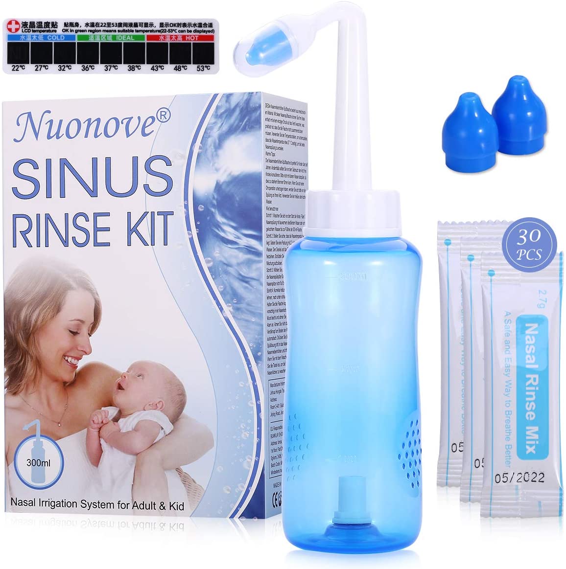 LDR NETIPOT SINUS WASH KT 30PKTS