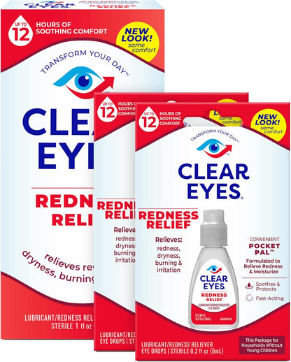 CLEAR EYES REDNESS RELIEF 0.5OZ