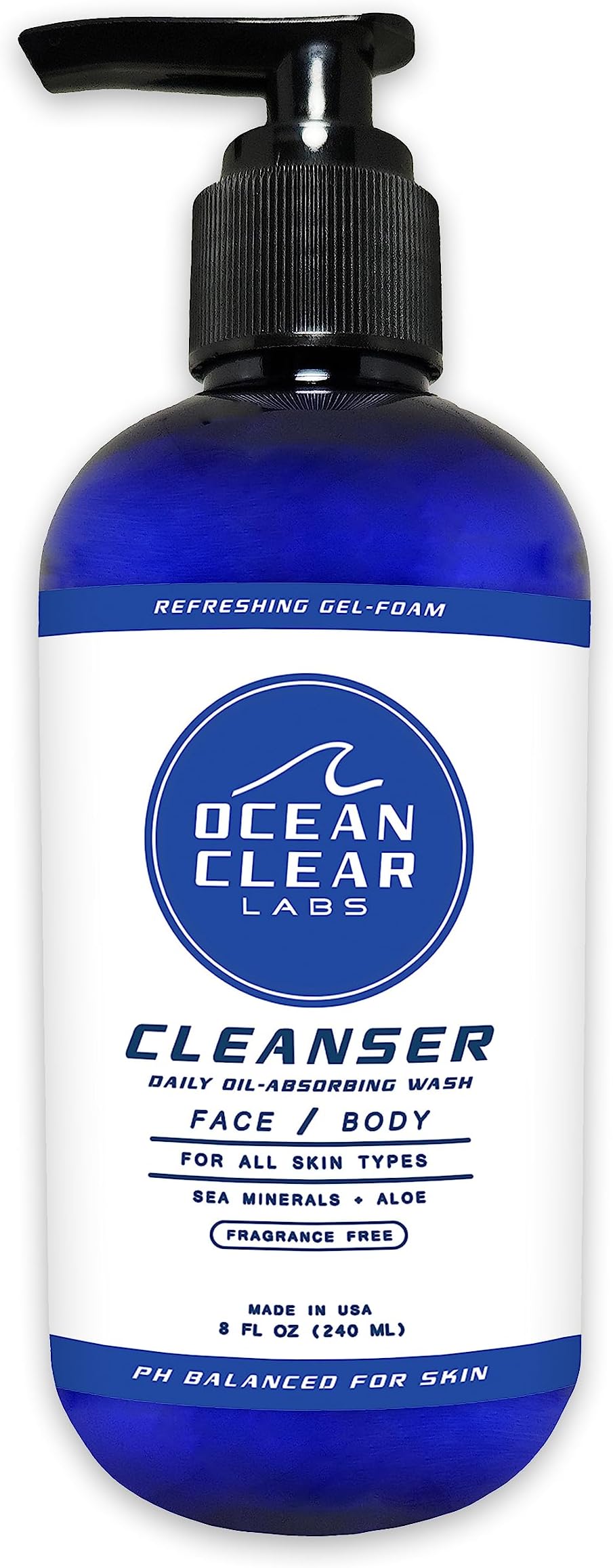 CLEAN&CLEAR FOAM FACE CLEANSER SENS 8OZ
