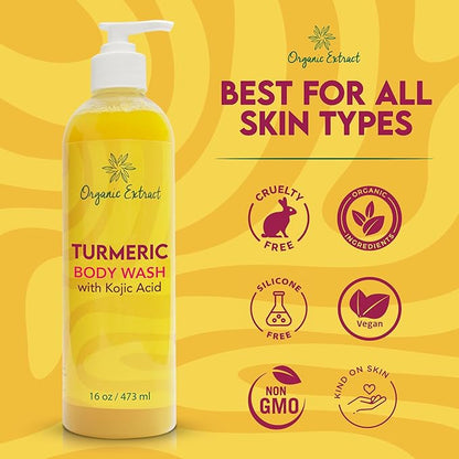 RESHMA TURMERIC BODY WASH  32OZ