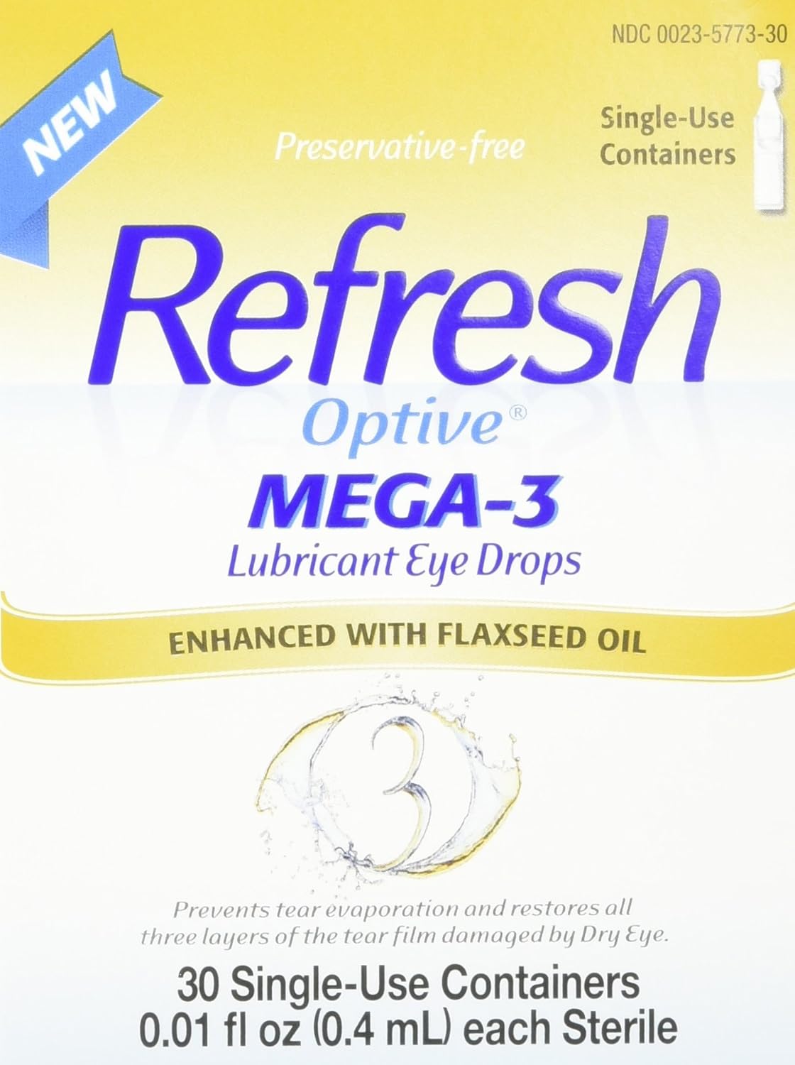 REFRESH OPTIVE MEGA-3 EYE DRP 30X0.4ML
