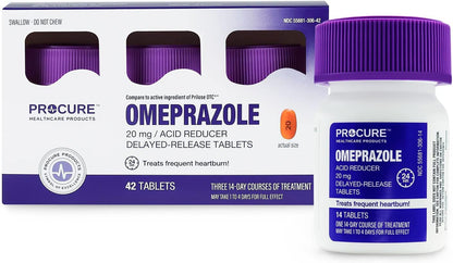 PRILOSEC OTC TABLET 42CT
