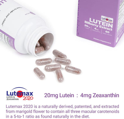 LUTEIN,20MG,LUTEMAX 2020