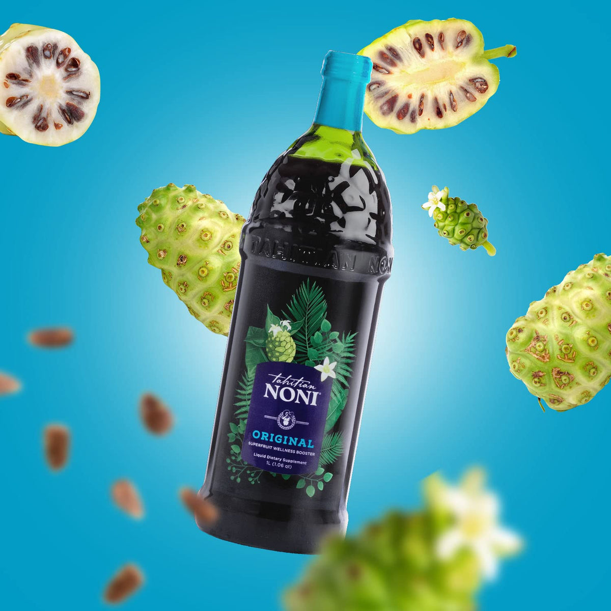 EARTH'S BOUNTY TAHITIAN NONI JUICE,PURE