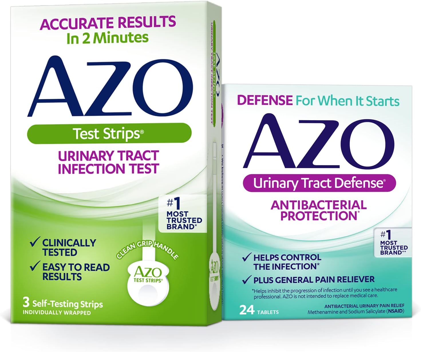 AZO UTI HOME TEST SI 1X3