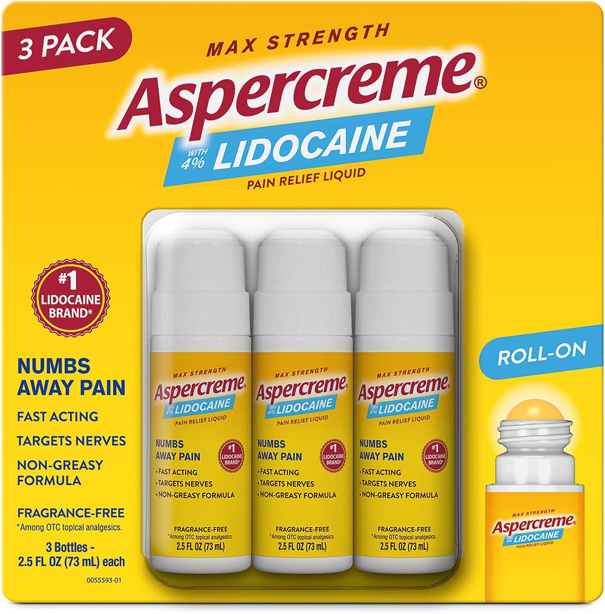 ASPERCREME W/ LIDOCN 4% MX STR CRM 4.3OZ