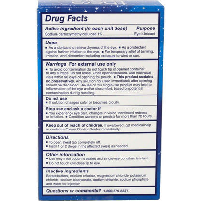 Thera Tears Dry Eye Therapy Liquid Gel 30 Vials