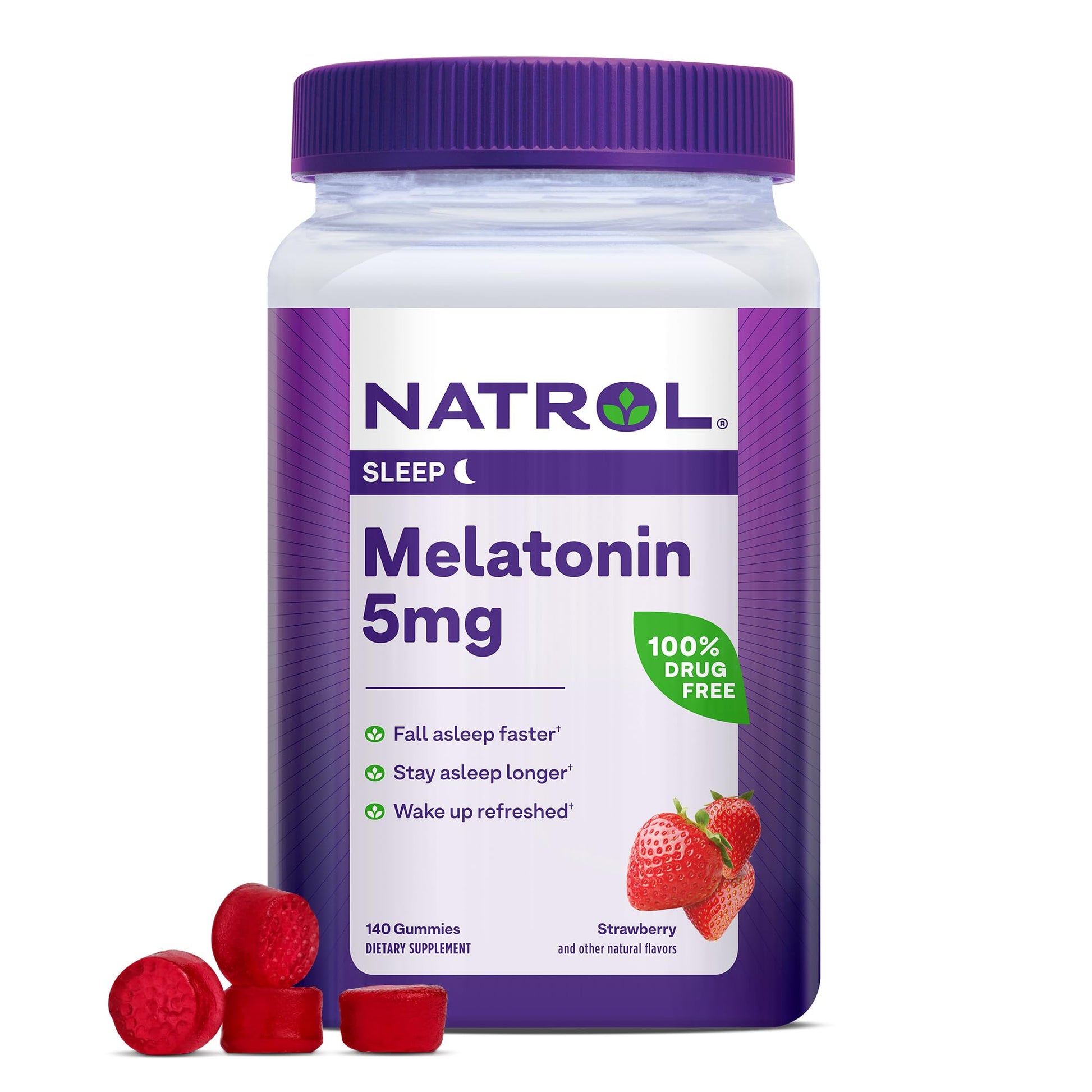NATROL MELATONIN 5MG GUMMY 90CT