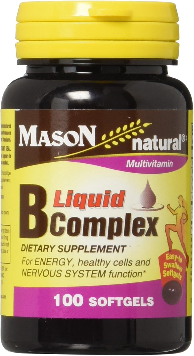 VIT B COMPLEX 100MCG SOFTGLS 100CT MASON