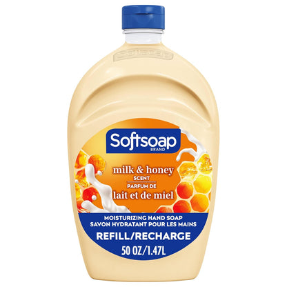 SOFTSOAP PUMP MILK PROTEIN HONEY 7.5OZ