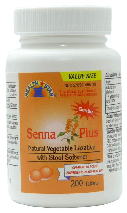 SENNA-DOCUSATE SODIUM TAB 1000 GERI