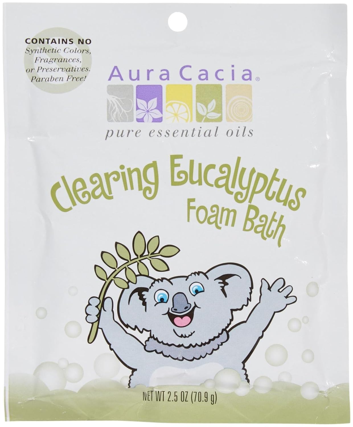AURA CACIA KIDS FOAM BATH GR2.5OZ