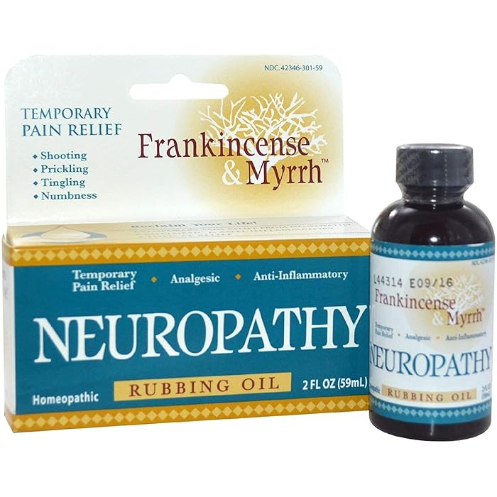 FRANKINCENSE & MYRRH NEUROPATHY RUBBING OIL